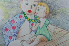 Зозуля Карина «Кормилица с ребенком»
