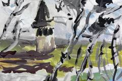 Кадацкая Мария. 11 лет. Птицы весной