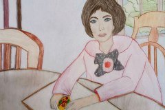 Плотникова Полина. 12 лет. Девочка в предвкушении праздника