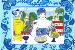 Федулова Яна. 16 лет. Купчиха за чаепитием