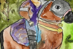 Багров Матвей. Богатырь и верный конь